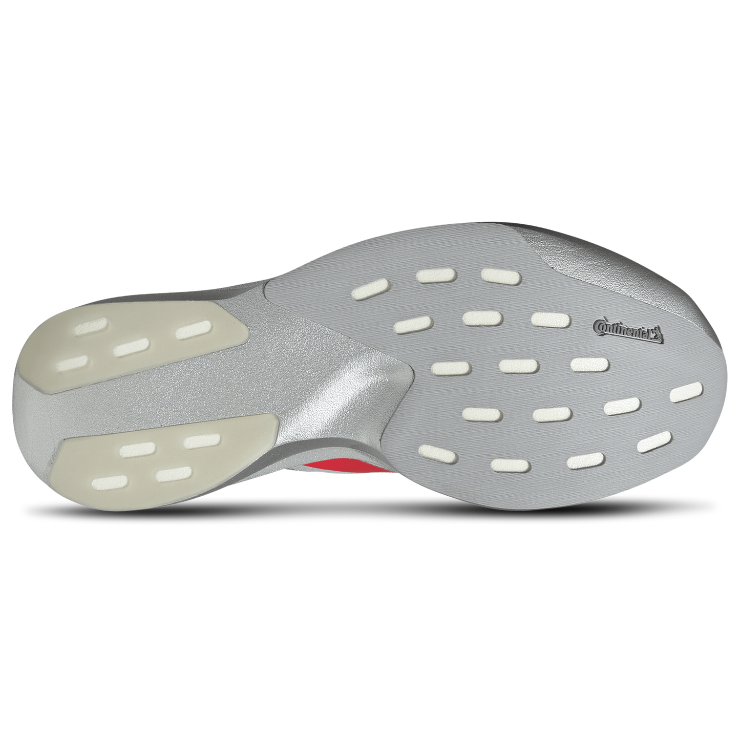 adidas Adizero Evo SL Woven - Men's - Silver Metallic/Lucid Red/Iron Metallic