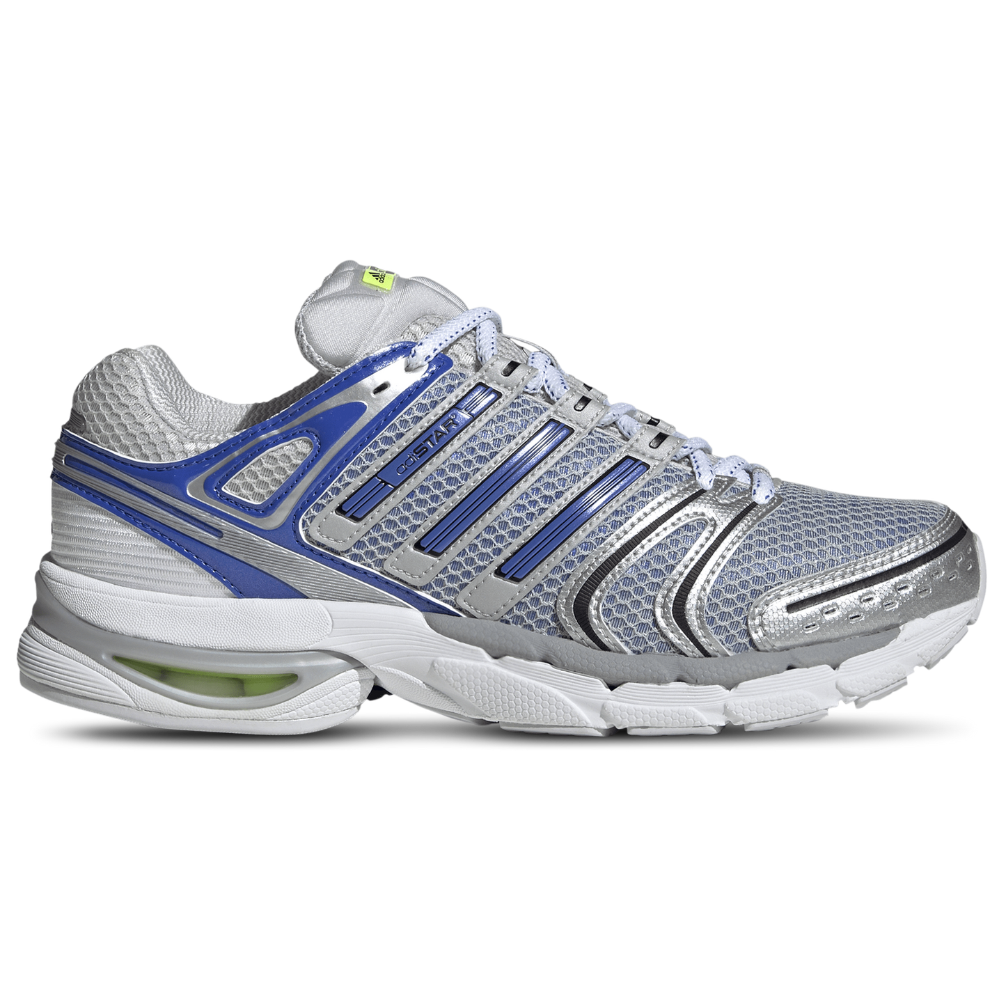 adidas Adistar Control 5 - Men's - Hi Res Blue/Lucid Lemon/Silver Metallic