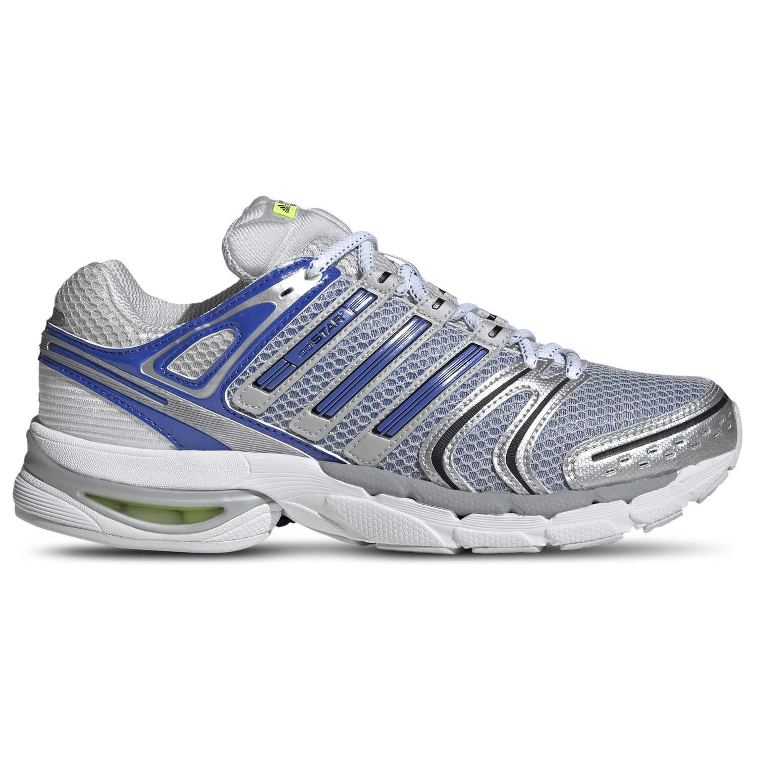 adidas Adistar Control 5 - Men's - Hi Res Blue/Lucid Lemon/Silver Metallic