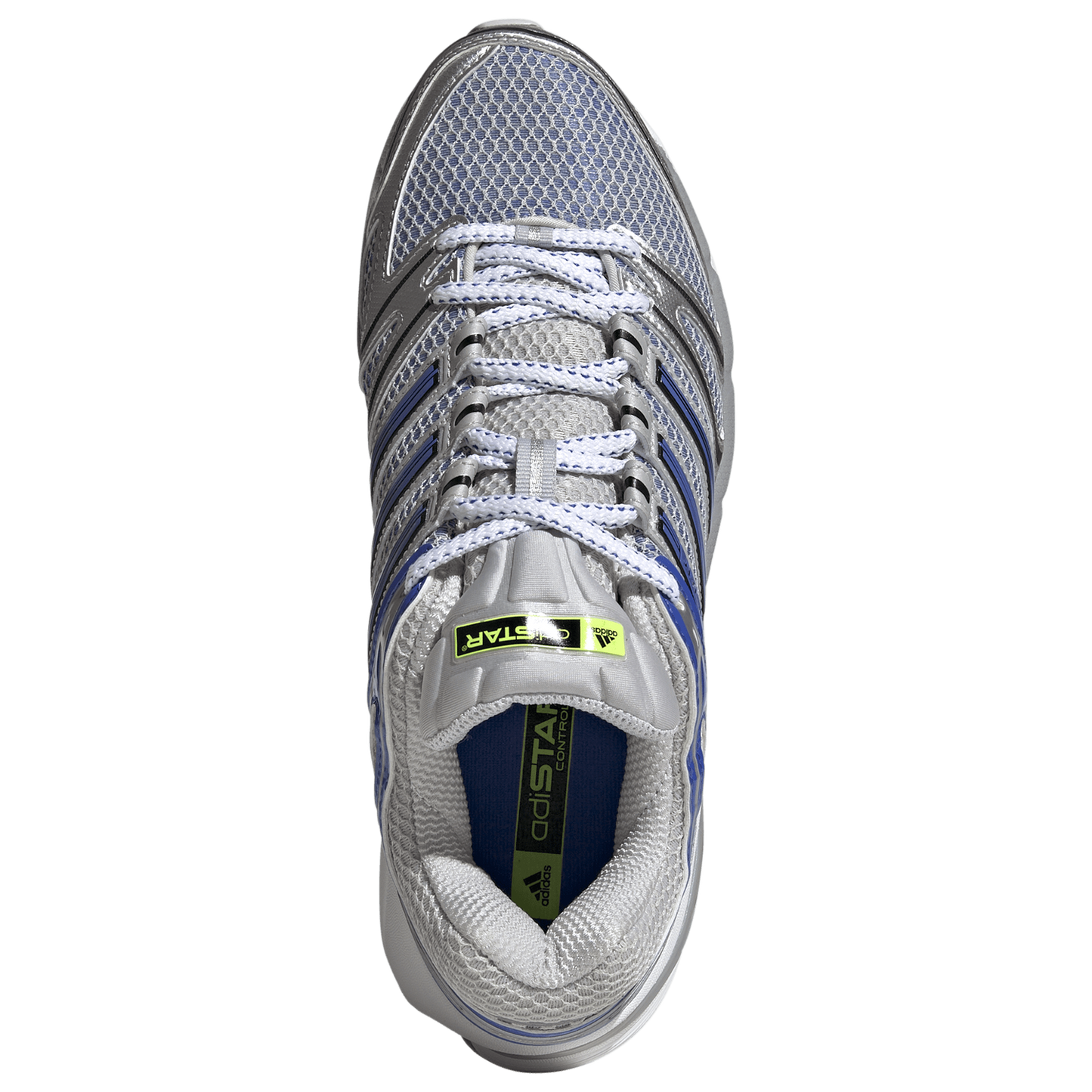 adidas Adistar Control 5 - Men's - Hi Res Blue/Lucid Lemon/Silver Metallic