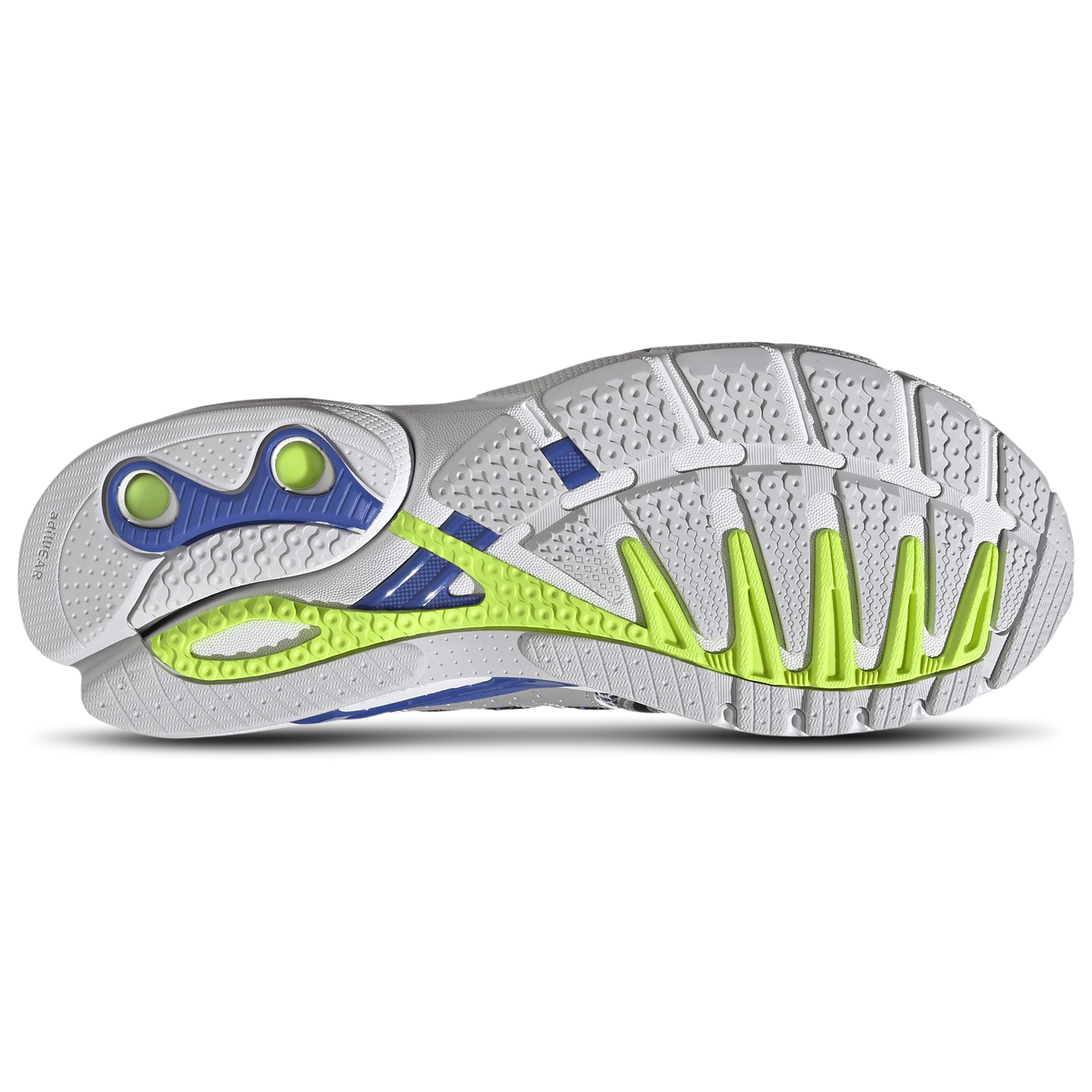 adidas Adistar Control 5 - Men's - Hi Res Blue/Lucid Lemon/Silver Metallic