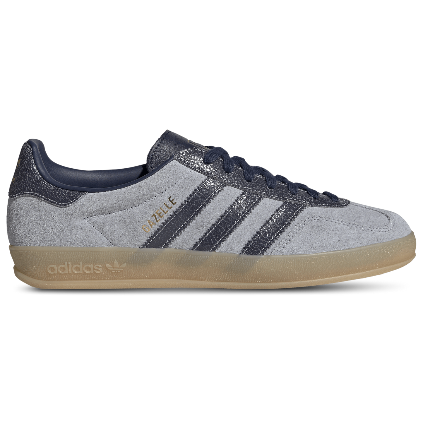 adidas Originals Gazelle - Men's - Halo Silver/Night Indigo/Gum