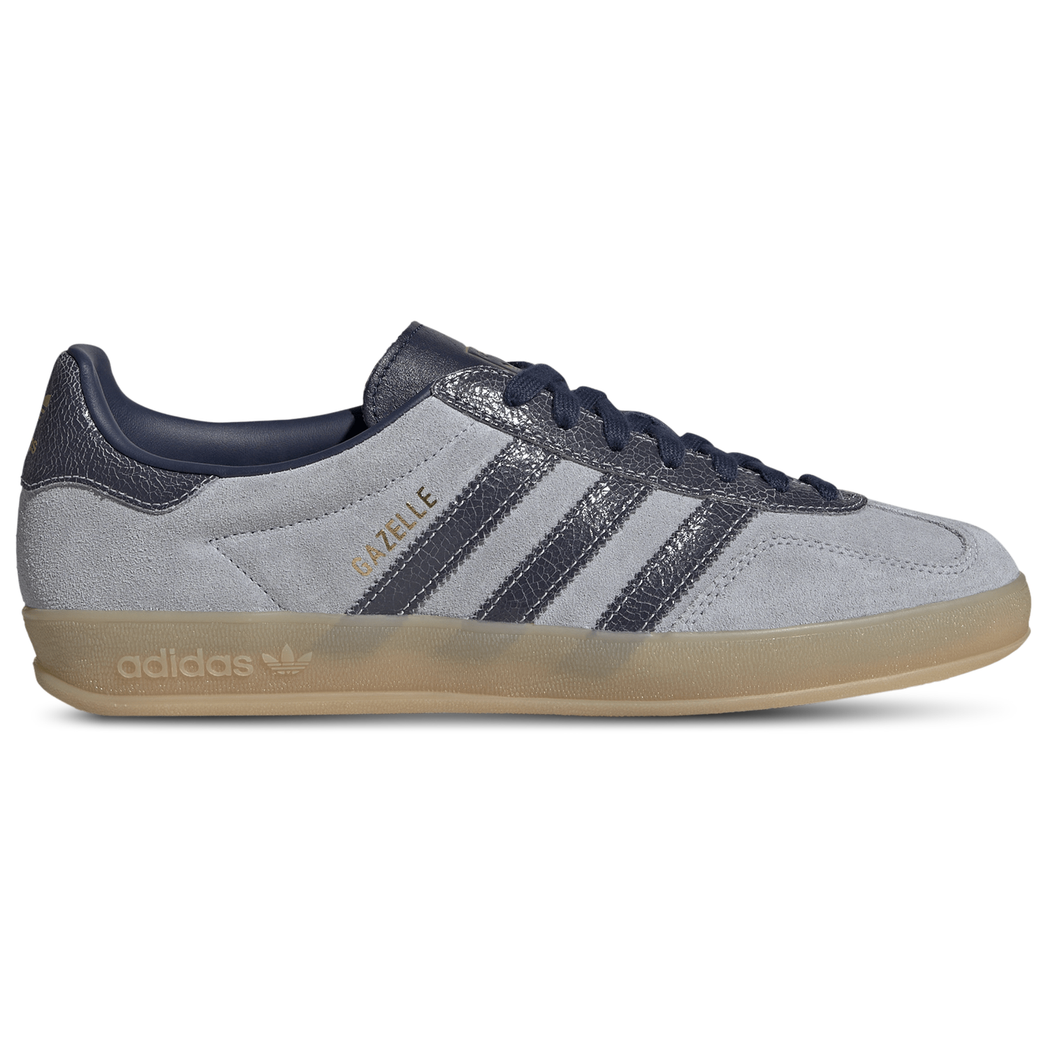 adidas Originals Gazelle - Men's - Halo Silver/Night Indigo/Gum