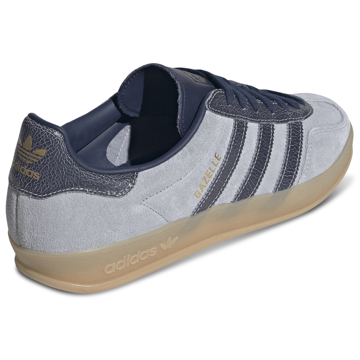 adidas Originals Gazelle - Men's - Halo Silver/Night Indigo/Gum