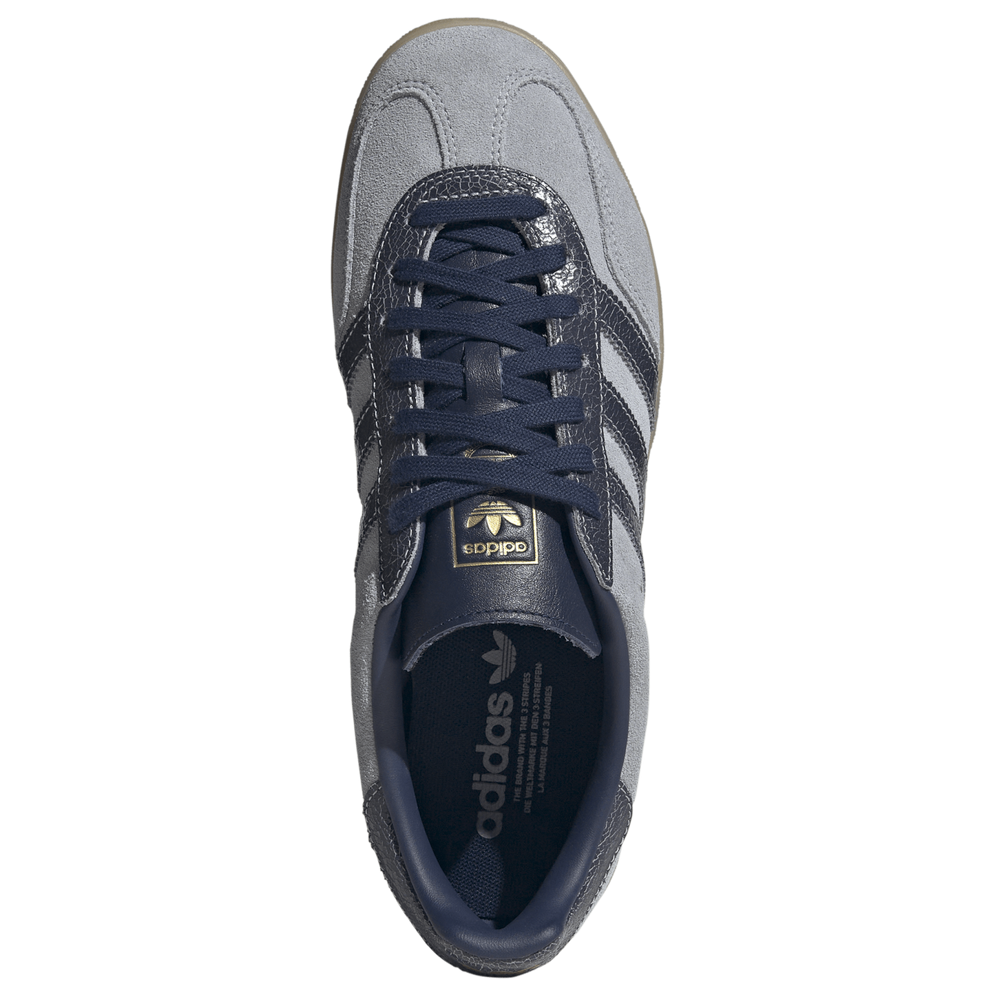 adidas Originals Gazelle - Men's - Halo Silver/Night Indigo/Gum