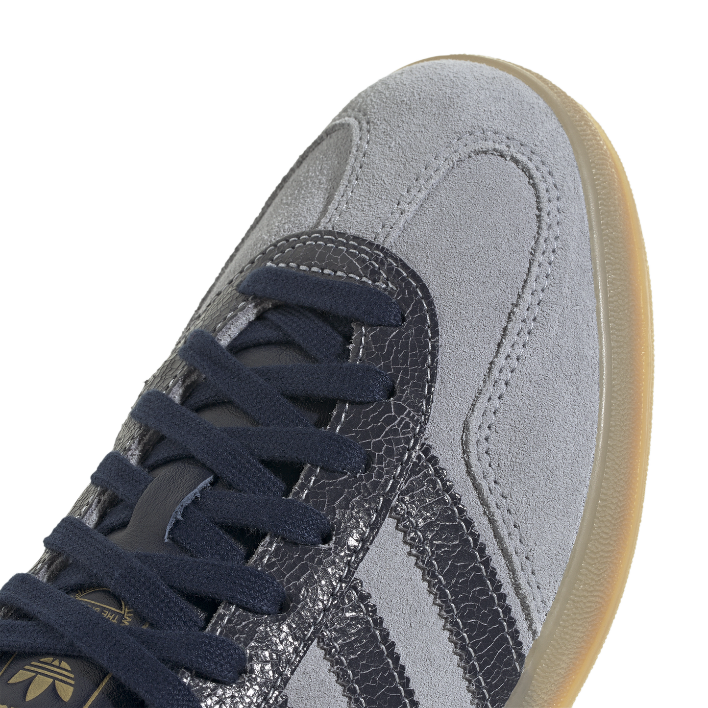 adidas Originals Gazelle - Men's - Halo Silver/Night Indigo/Gum