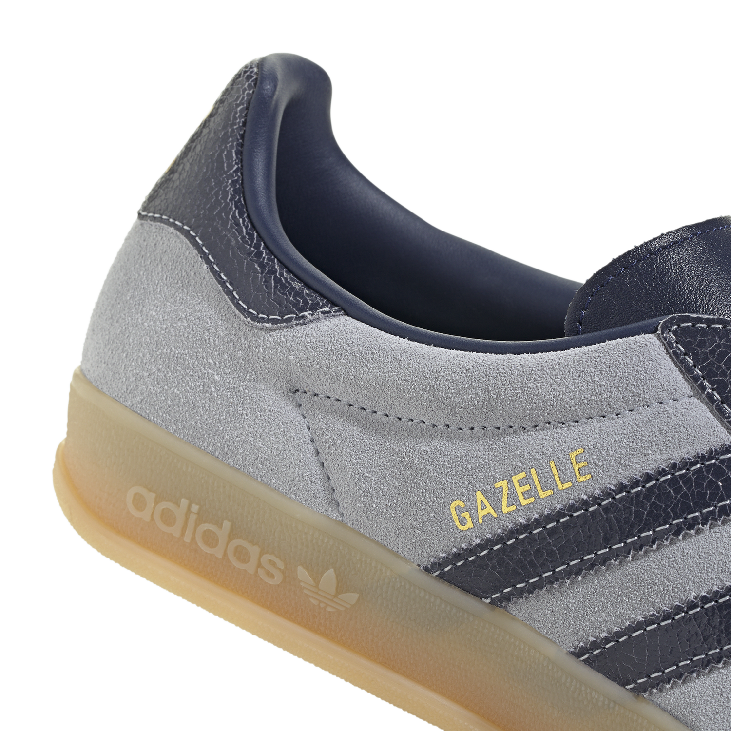 adidas Originals Gazelle - Men's - Halo Silver/Night Indigo/Gum