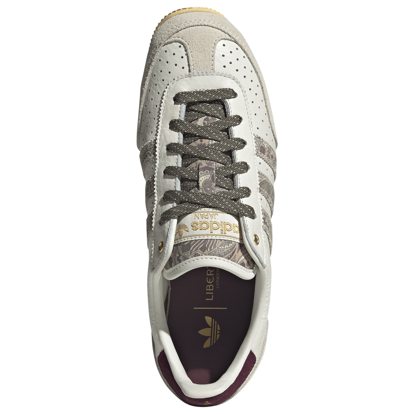 adidas Originals x Liberty London Japan - Women's - Off White/Olive Strata/Maroon