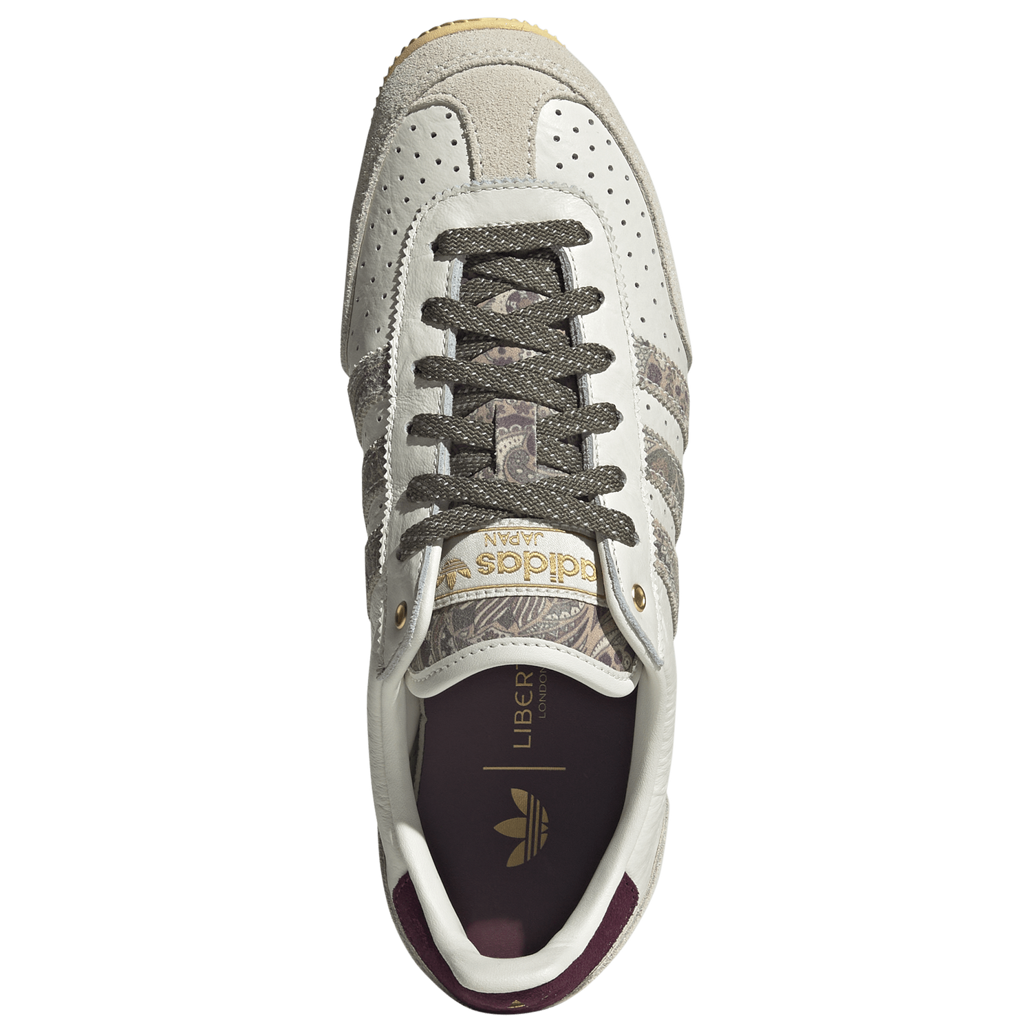 adidas Originals x Liberty London Japan - Women's - Off White/Olive Strata/Maroon