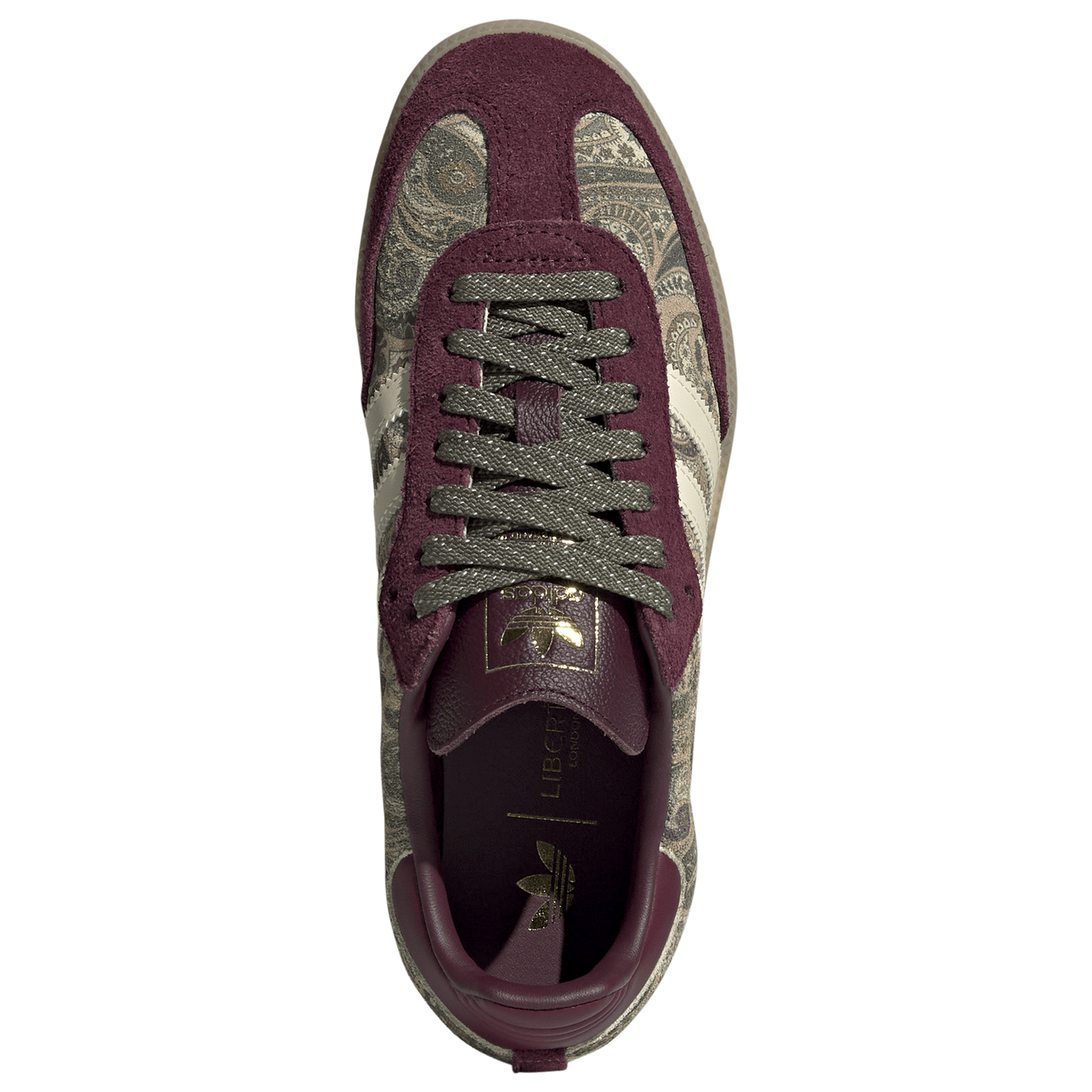adidas Originals Samba - Women's - Maroon/Warm Vanilla/Olive Strata