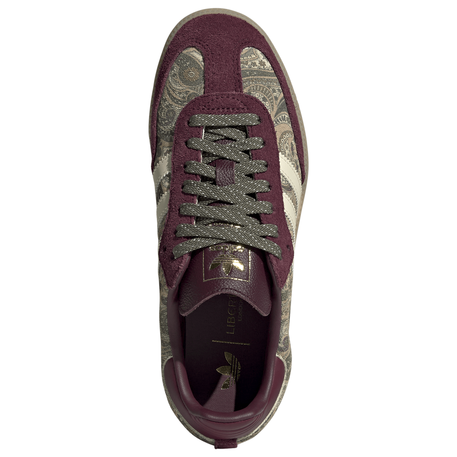 adidas Originals Samba - Women's - Maroon/Warm Vanilla/Olive Strata