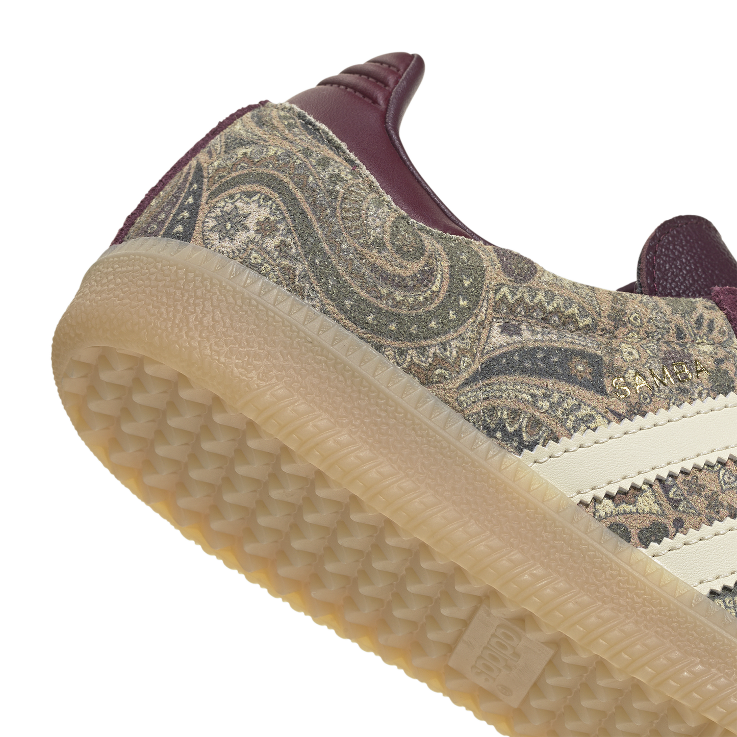 adidas Originals Samba - Women's - Maroon/Warm Vanilla/Olive Strata