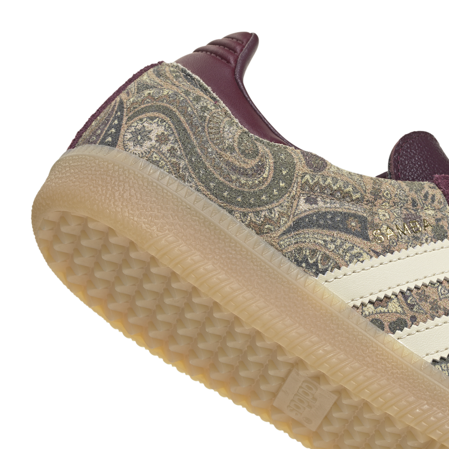 adidas Originals Samba - Women's - Maroon/Warm Vanilla/Olive Strata