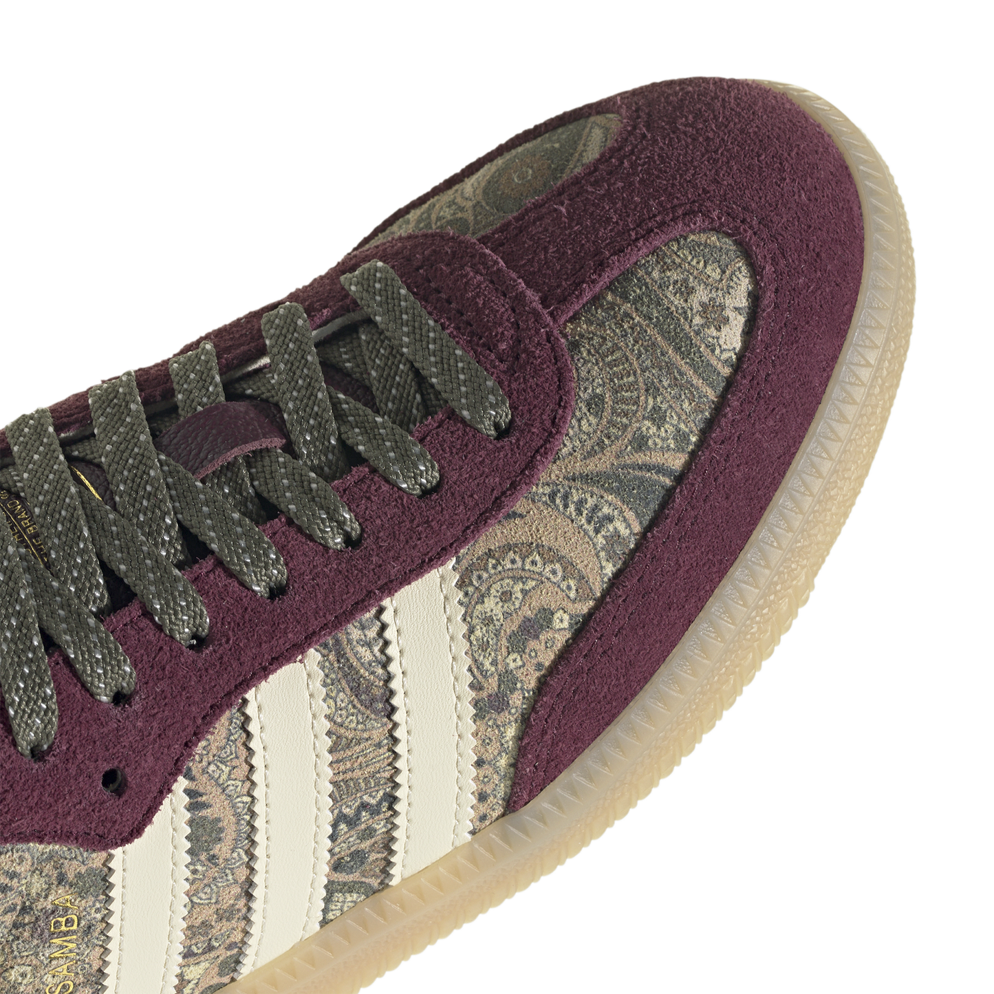 adidas Originals Samba - Women's - Maroon/Warm Vanilla/Olive Strata