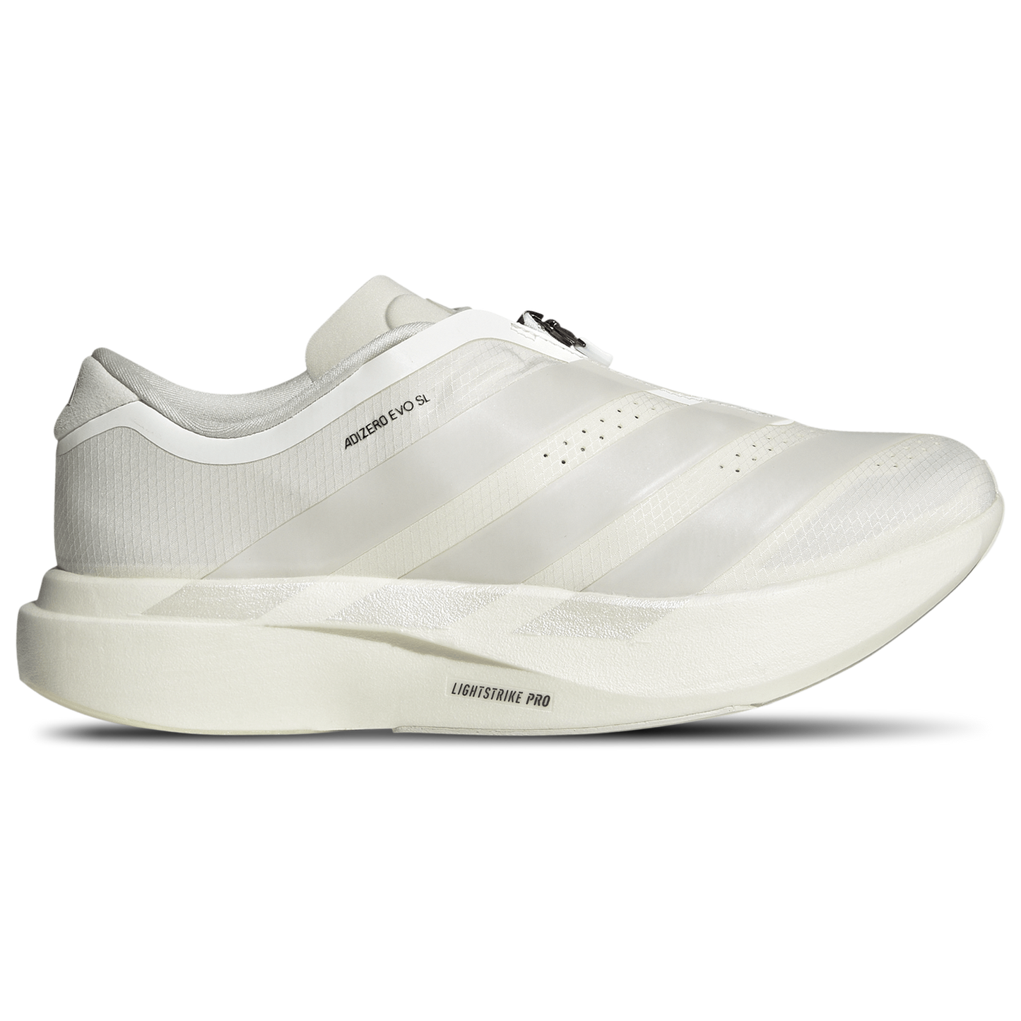 adidas adizero Evo SL Zipper - Women's - Core White/Zero Met/Orbit Grey