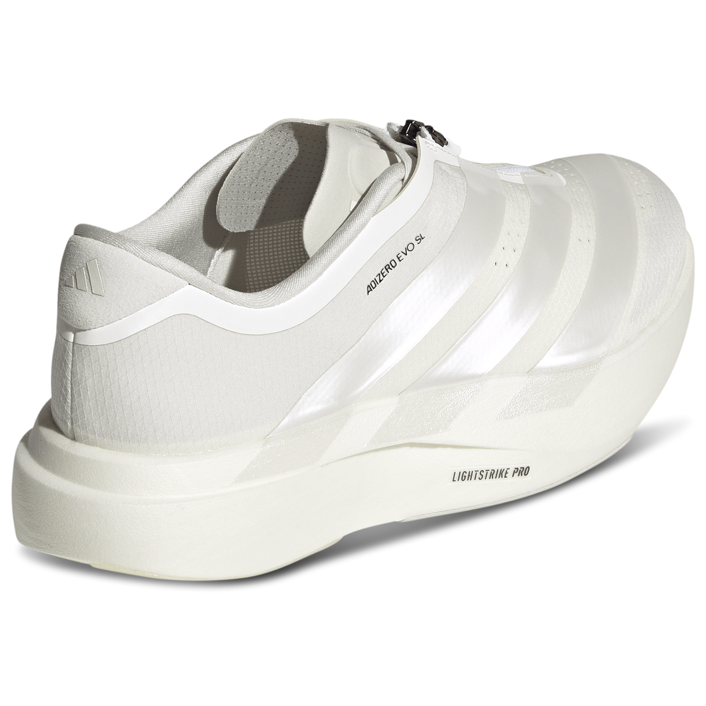 adidas adizero Evo SL Zipper - Women's - Core White/Zero Met/Orbit Grey