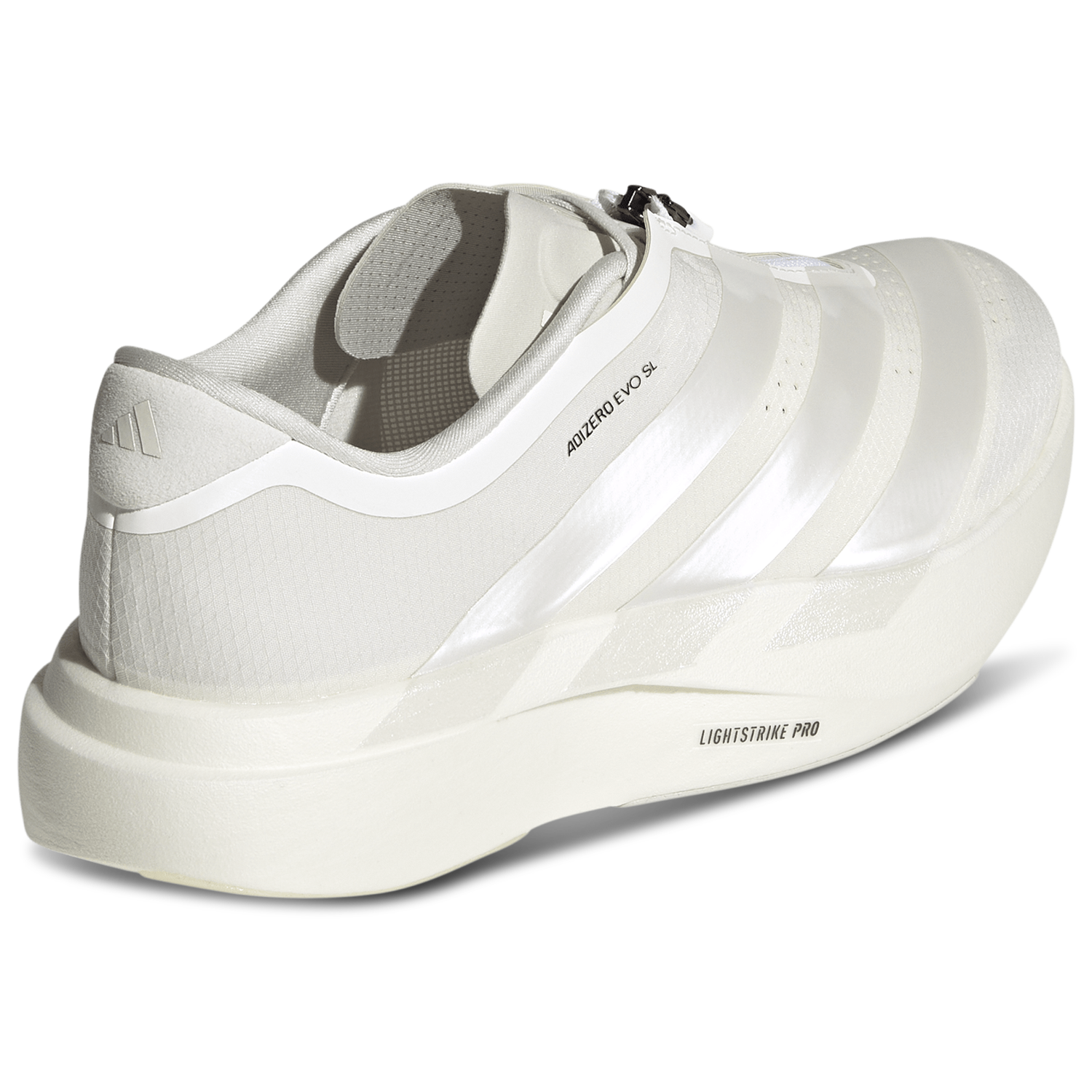 adidas adizero Evo SL Zipper - Women's - Core White/Zero Met/Orbit Grey