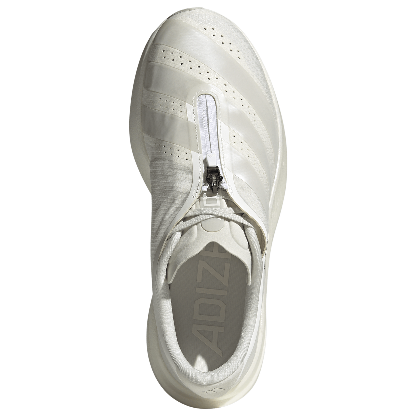 adidas adizero Evo SL Zipper - Women's - Core White/Zero Met/Orbit Grey