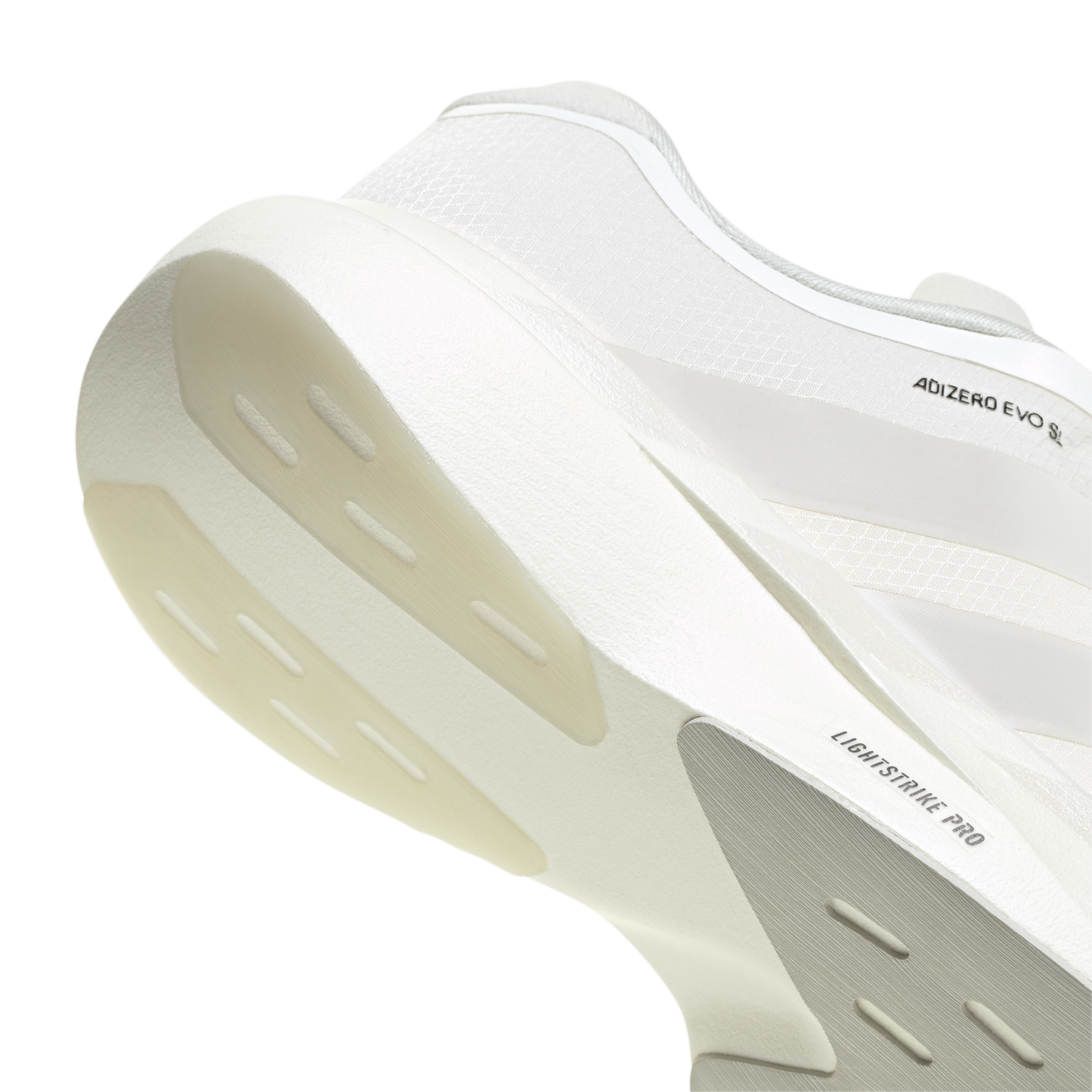 adidas adizero Evo SL Zipper - Women's - Core White/Zero Met/Orbit Grey