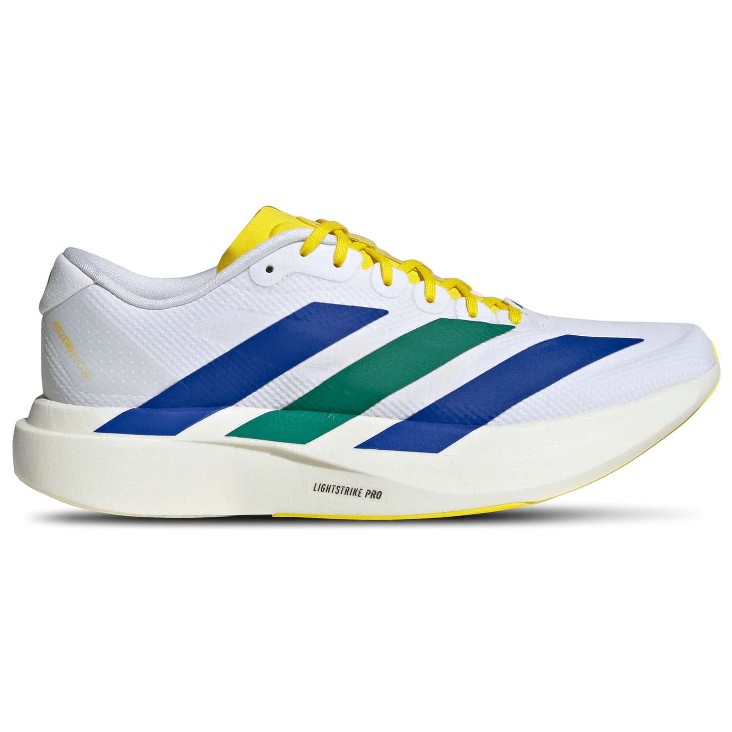 adidas Adizero Evo SL - Men's - Team Royal Blue/Yellow/Iron Met