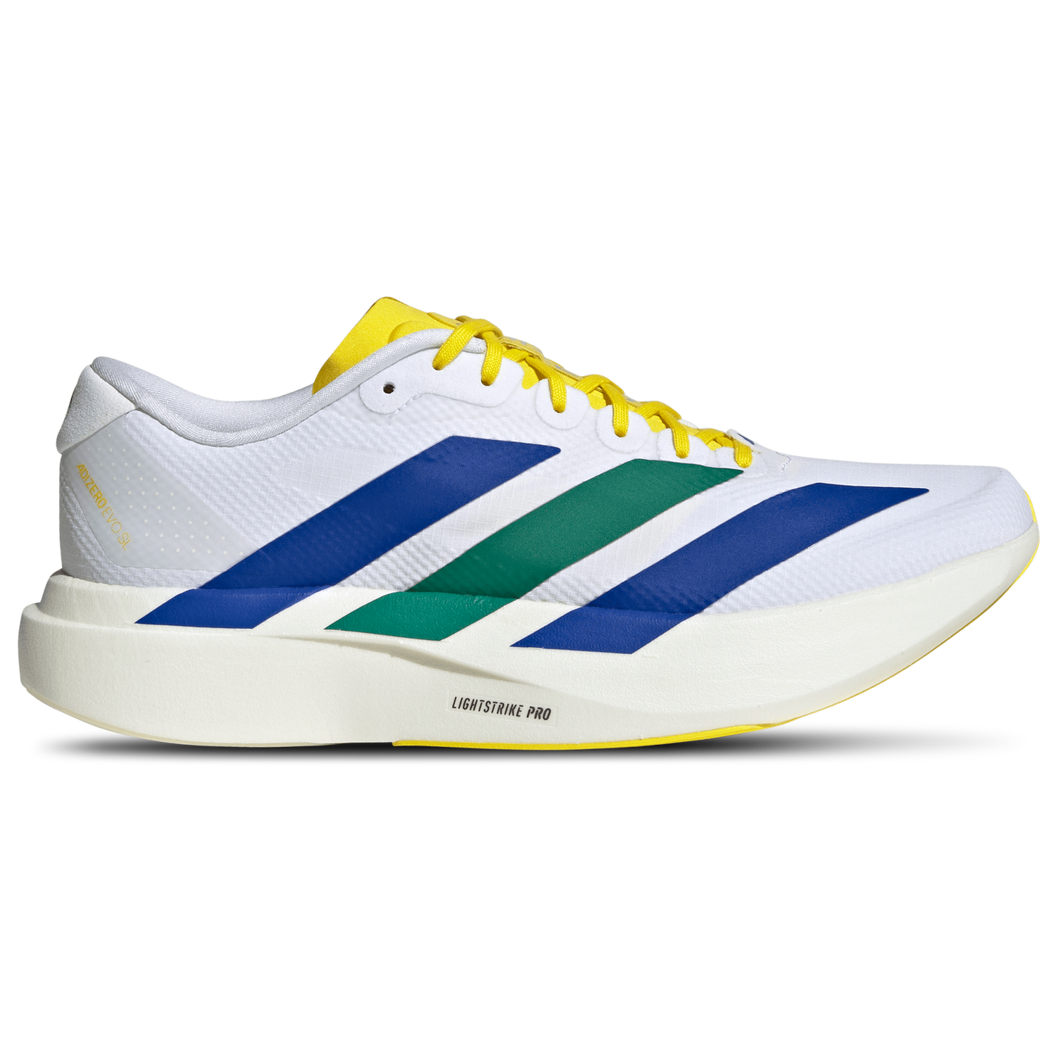 adidas Adizero Evo SL - Men's - Team Royal Blue/Yellow/Iron Met