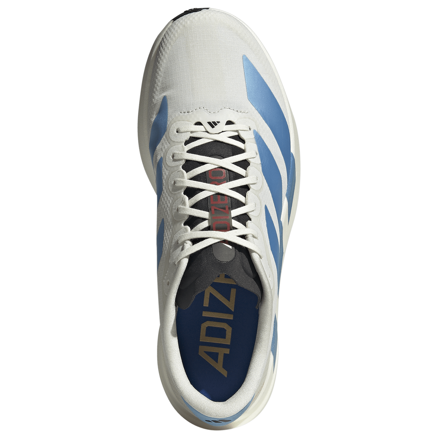 adidas Adizero Evo SL Woven - Men's - Off White/Light Blue/Bright Red