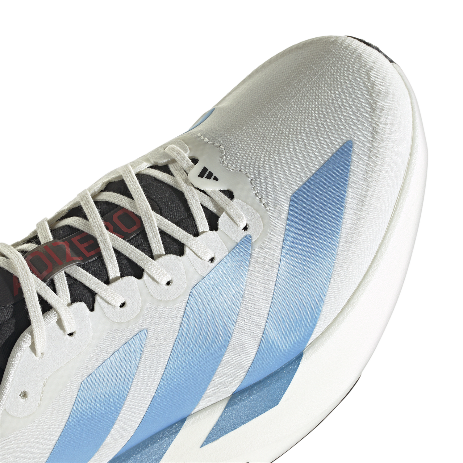 adidas Adizero Evo SL Woven - Men's - Off White/Light Blue/Bright Red