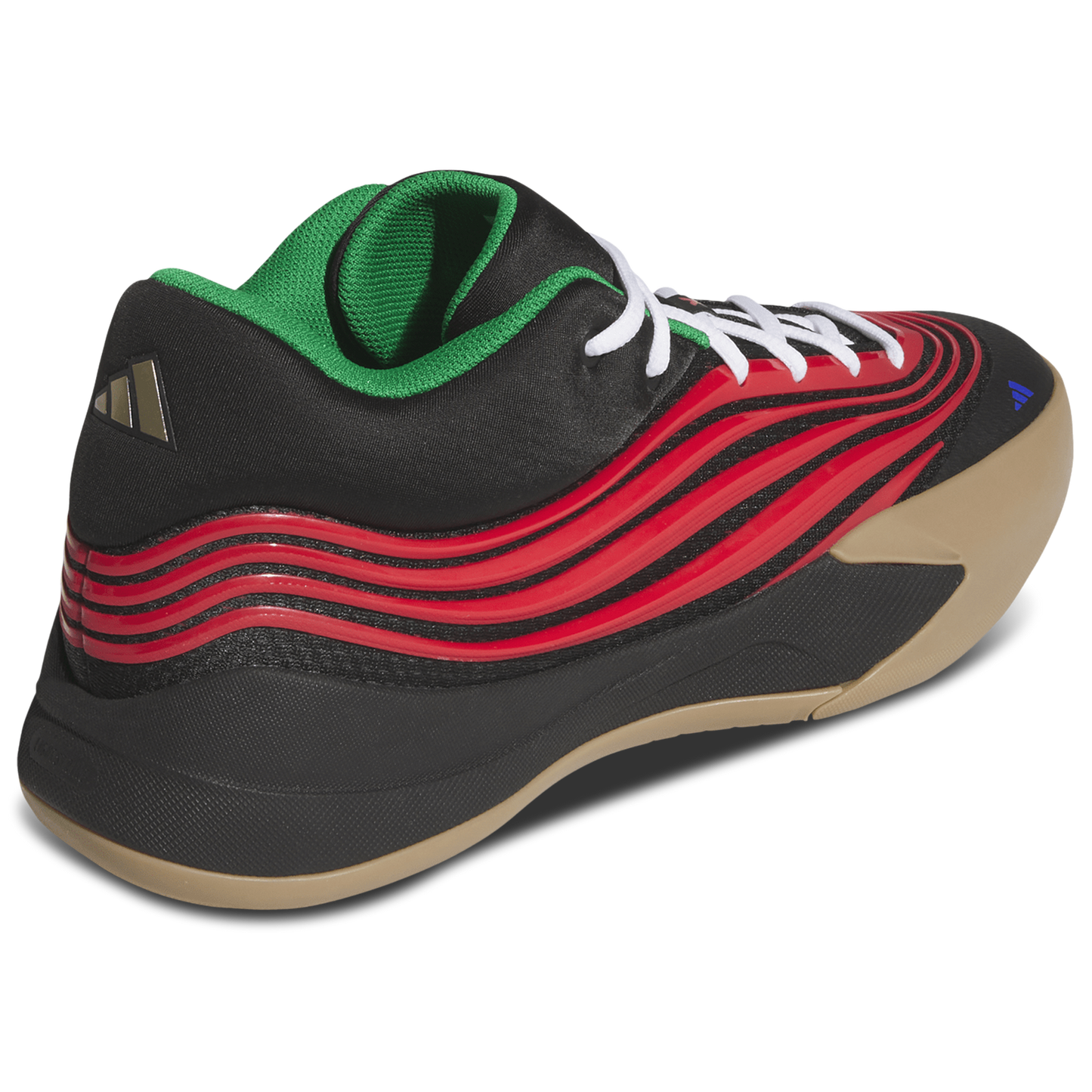 adidas Dame X Basketball - Men's - Core Black/Pure Ruby/Gum