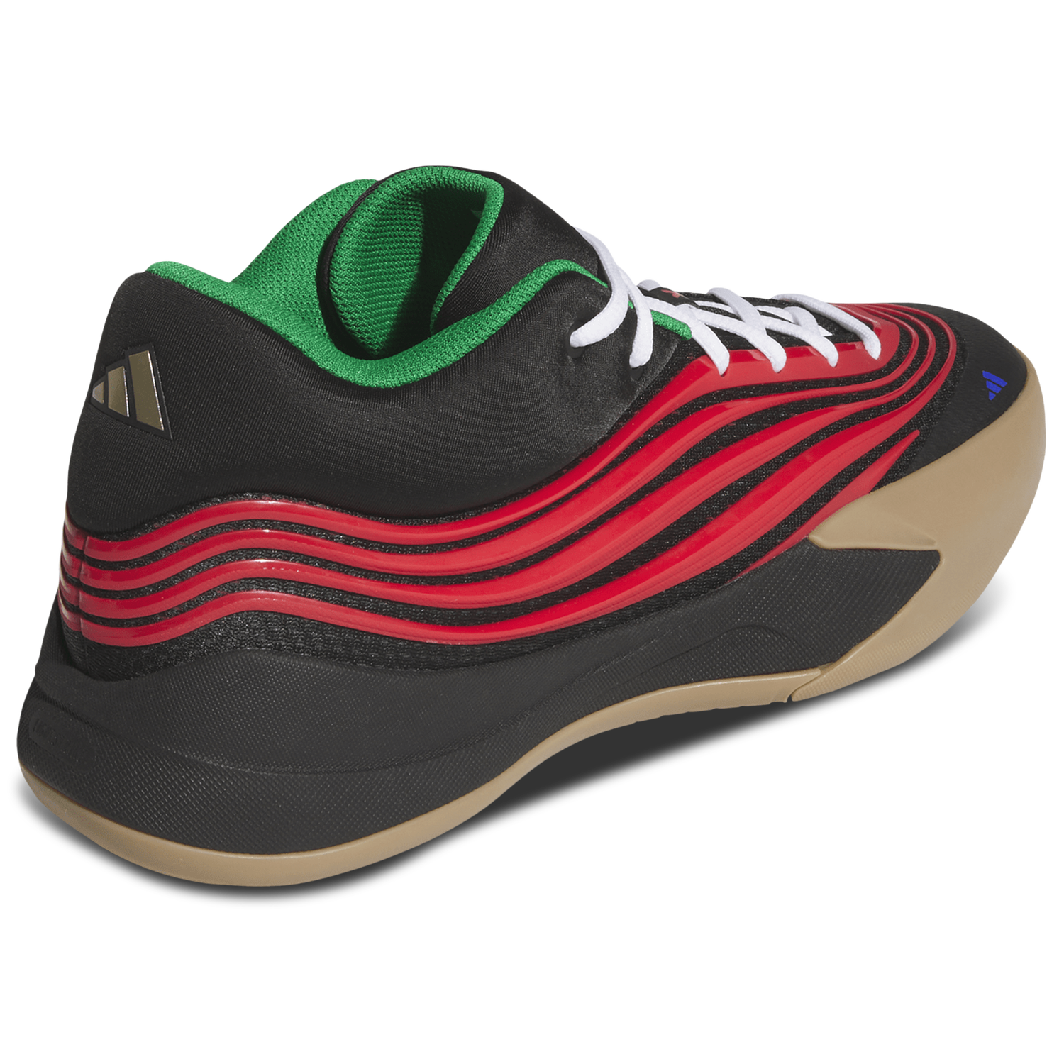 adidas Dame X Basketball - Men's - Core Black/Pure Ruby/Gum