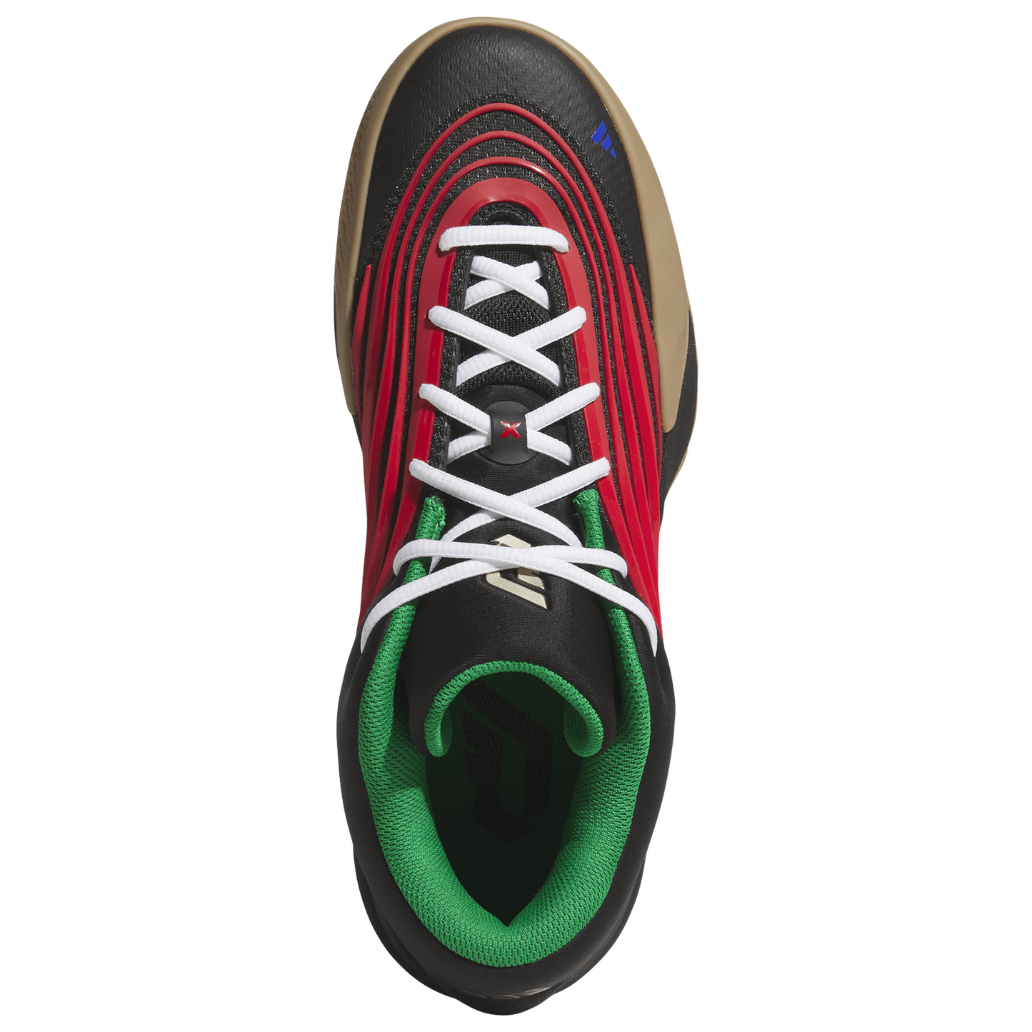 adidas Dame X Basketball - Men's - Core Black/Pure Ruby/Gum