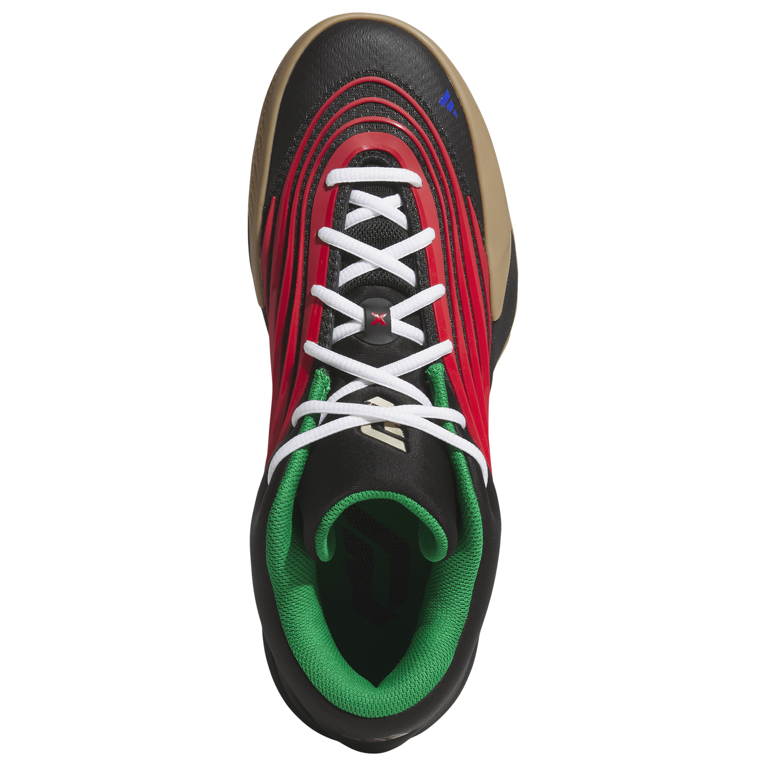 adidas Dame X Basketball - Men's - Core Black/Pure Ruby/Gum