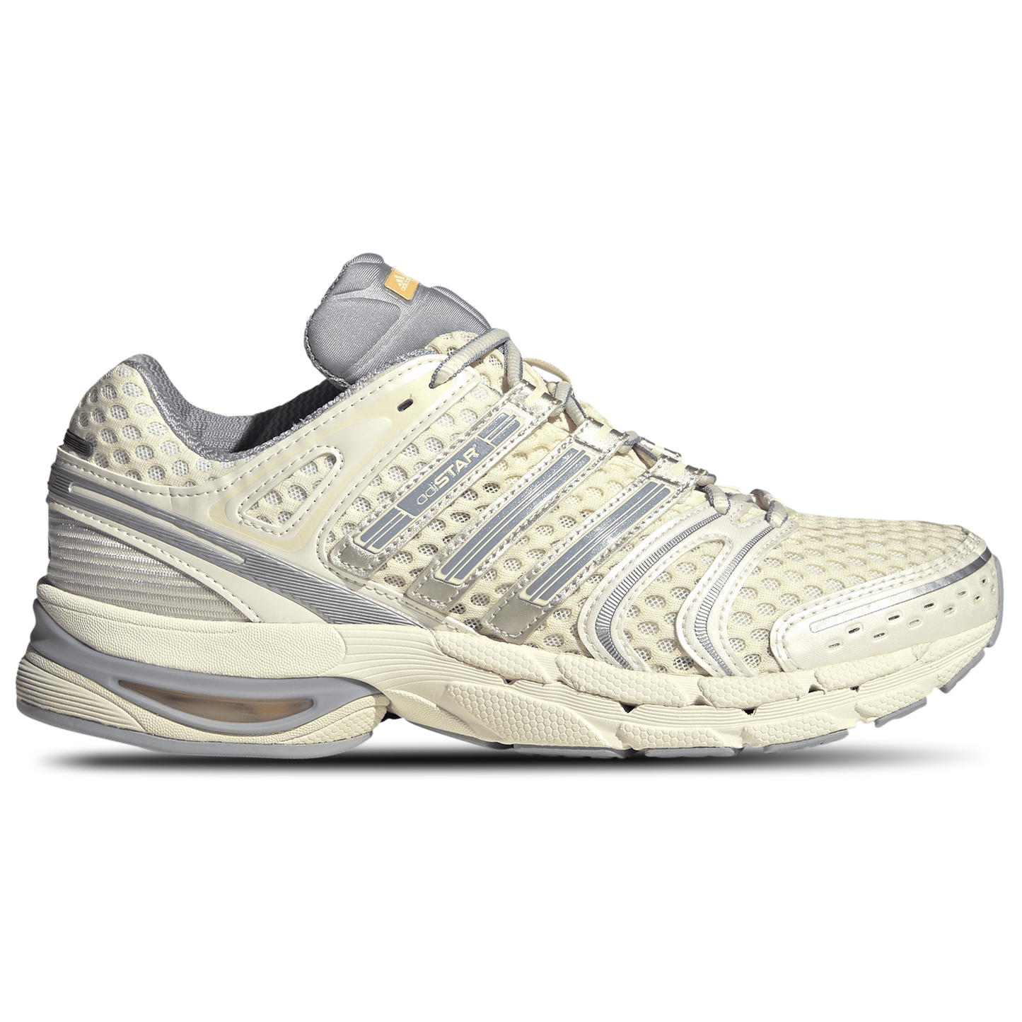 adidas Adistar Control 5 - Men's - Cloud White/Halo Silver/Acid Orange