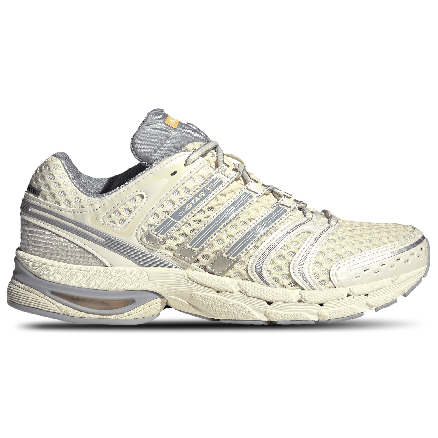 adidas Adistar Control 5 - Men's - Cloud White/Halo Silver/Acid Orange