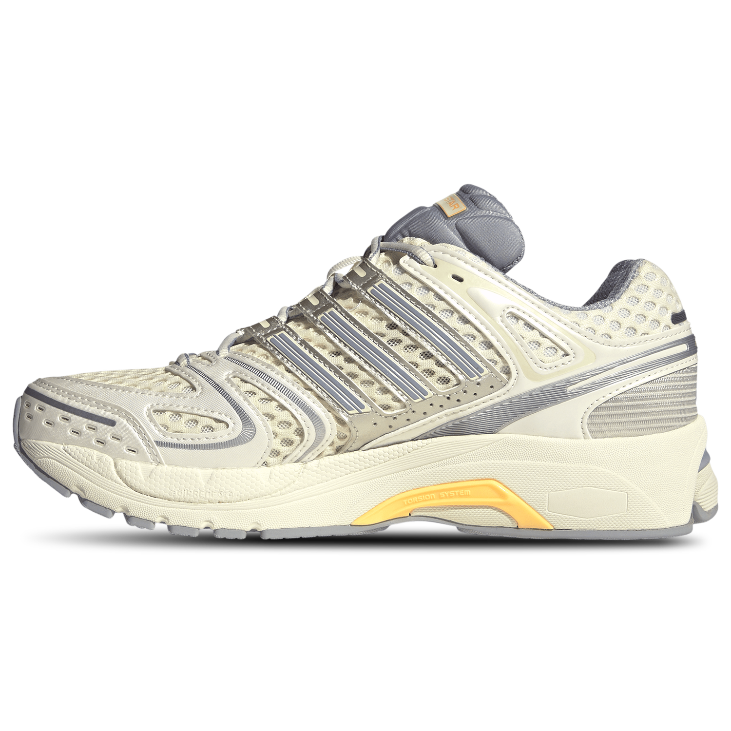 adidas Adistar Control 5 - Men's - Cloud White/Halo Silver/Acid Orange