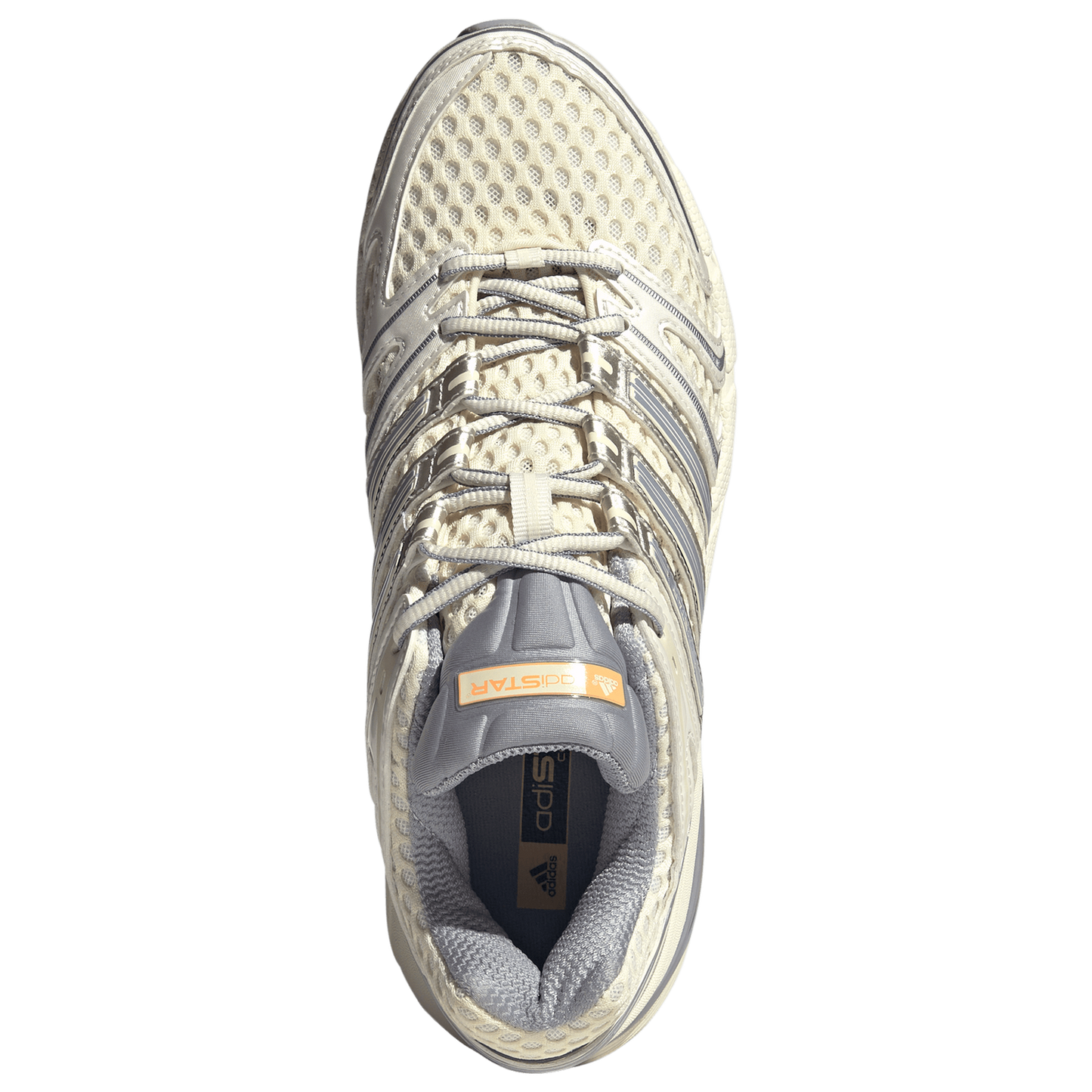 adidas Adistar Control 5 - Men's - Cloud White/Halo Silver/Acid Orange
