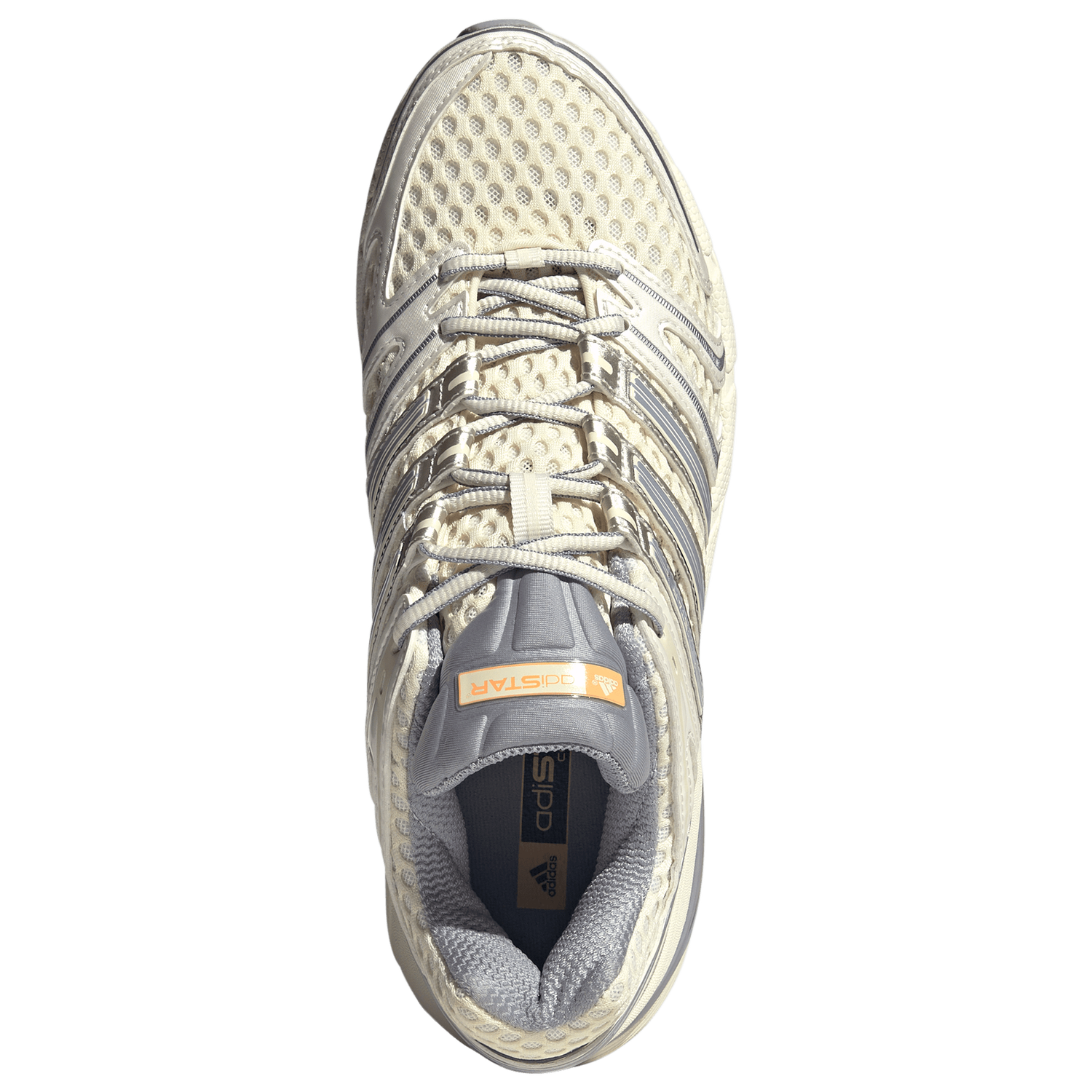 adidas Adistar Control 5 - Men's - Cloud White/Halo Silver/Acid Orange