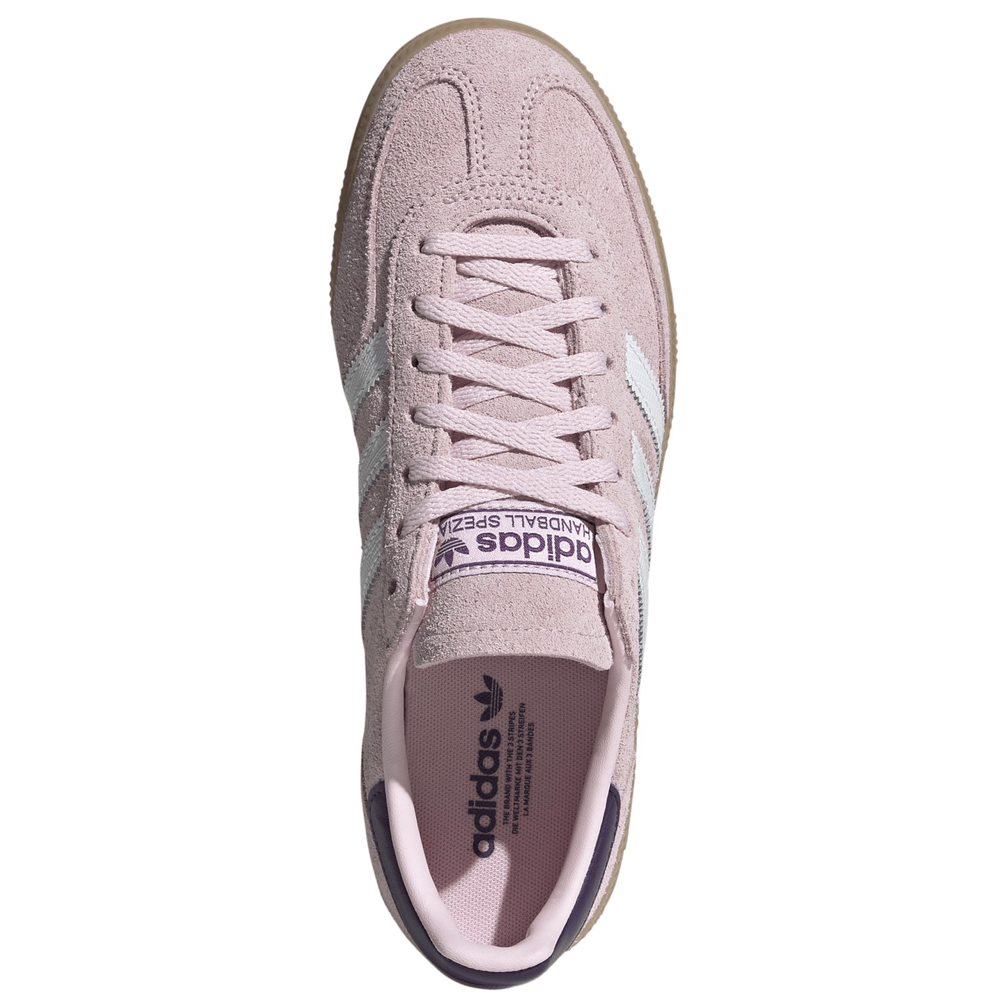 adidas Originals Handball Spezial - Women's - Clear Pink/Footwear White/Violet