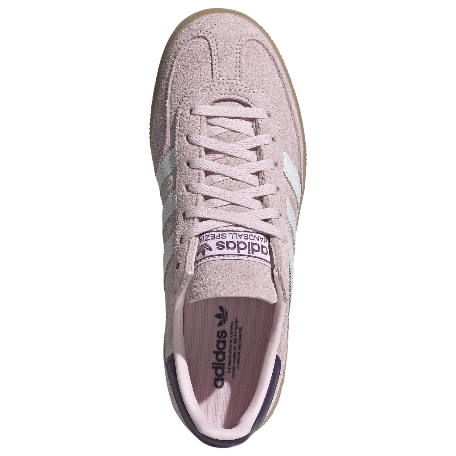 adidas Originals Handball Spezial - Women's - Clear Pink/Footwear White/Violet