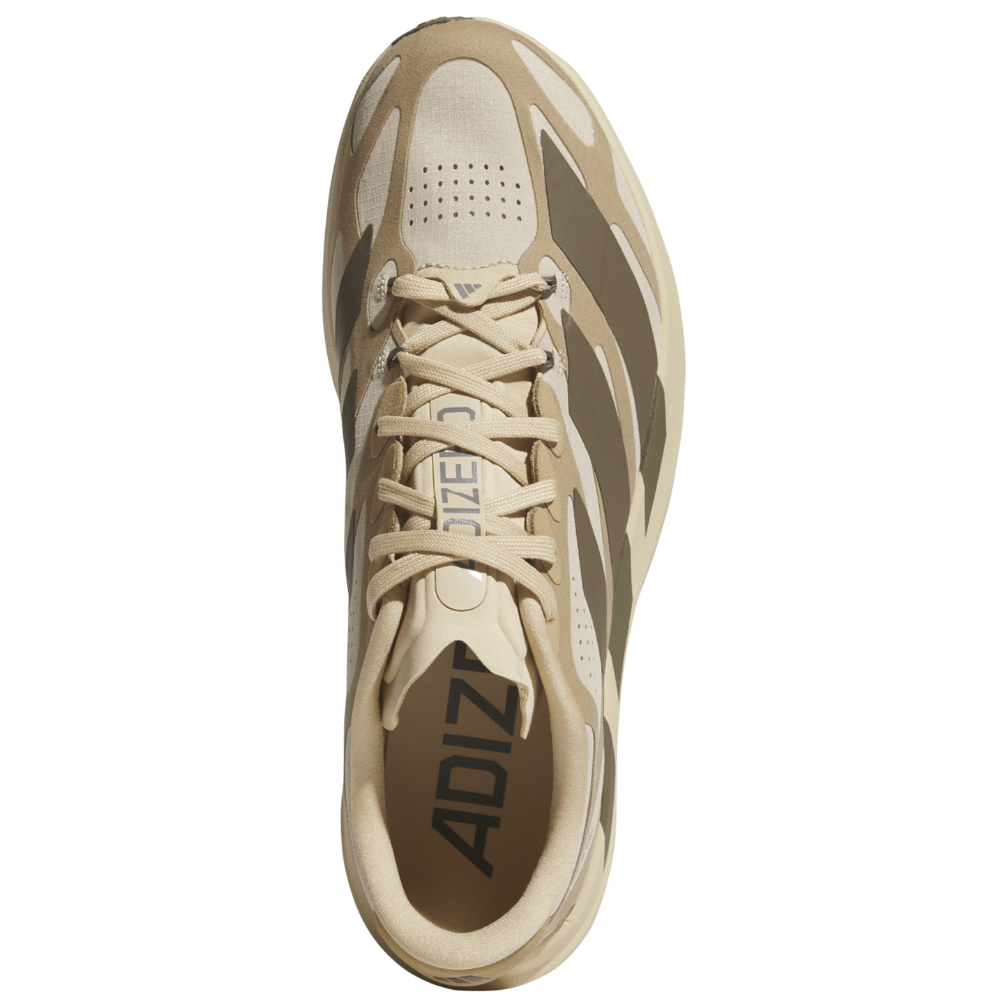 adidas adizero Evo SL Exo Suede - Men's - Magic Beige/Cargo Brown/Cardboard