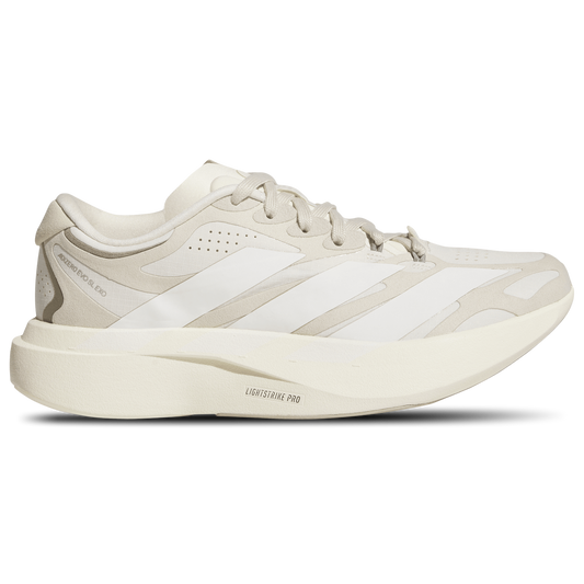 adidas adizero Evo SL Exo Suede - Women's - Wonder White/Cloud White/Crystal Linen