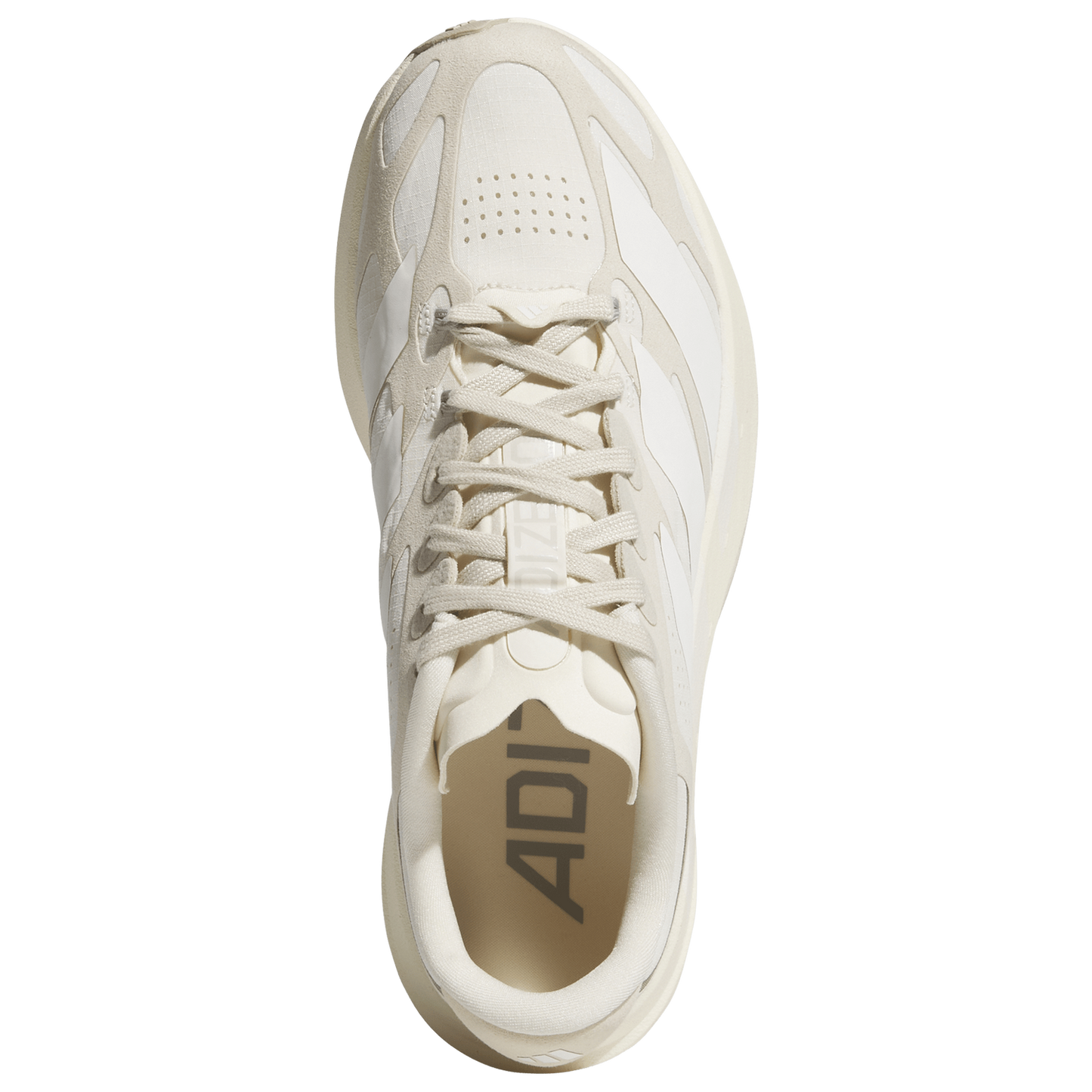 adidas adizero Evo SL Exo Suede - Women's - Wonder White/Cloud White/Crystal Linen