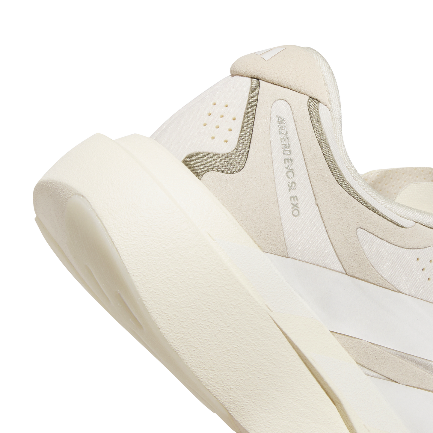 adidas adizero Evo SL Exo Suede - Women's - Wonder White/Cloud White/Crystal Linen