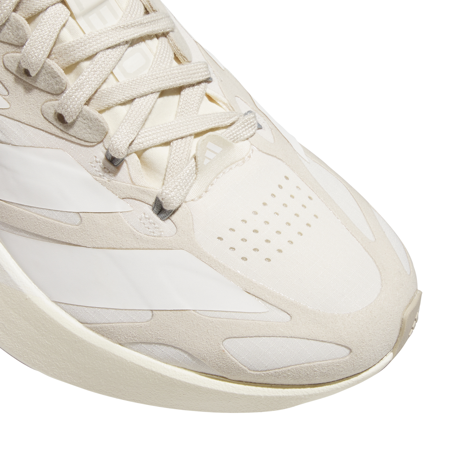 adidas adizero Evo SL Exo Suede - Women's - Wonder White/Cloud White/Crystal Linen