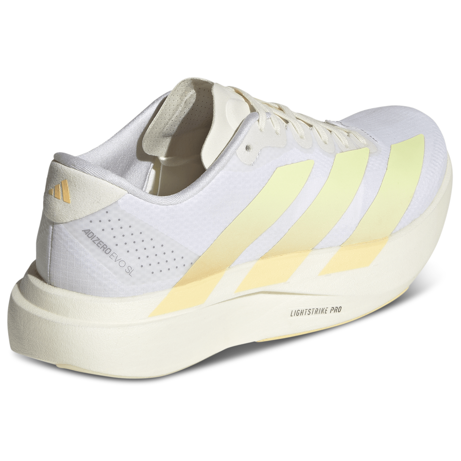 adidas adizero Evo SL Woven - Women's - Footwear White/Ice Tangerine/Off White