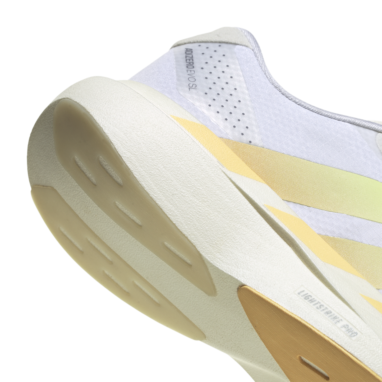 adidas adizero Evo SL Woven - Women's - Footwear White/Ice Tangerine/Off White
