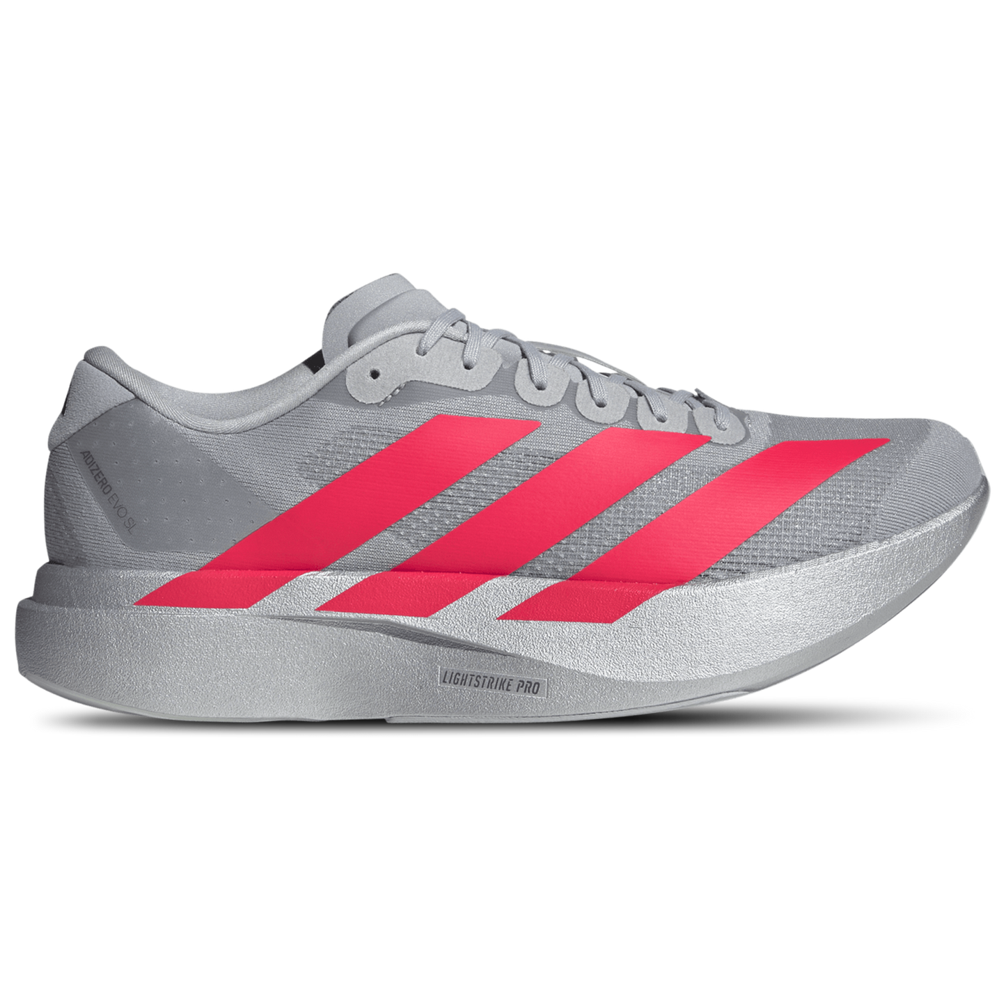 adidas Adizero Evo SL - Men's - Silver/Red