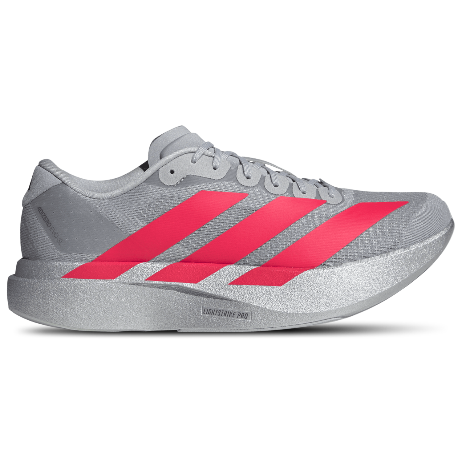 adidas Adizero Evo SL - Men's - Silver/Red