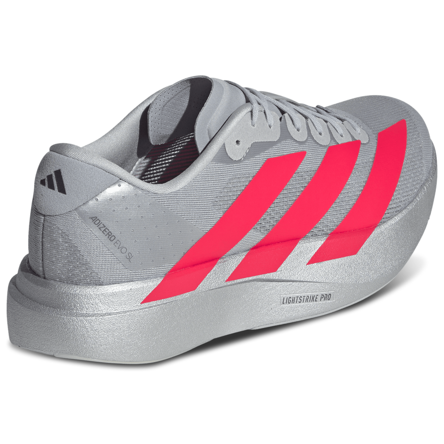 adidas Adizero Evo SL - Men's - Silver/Red