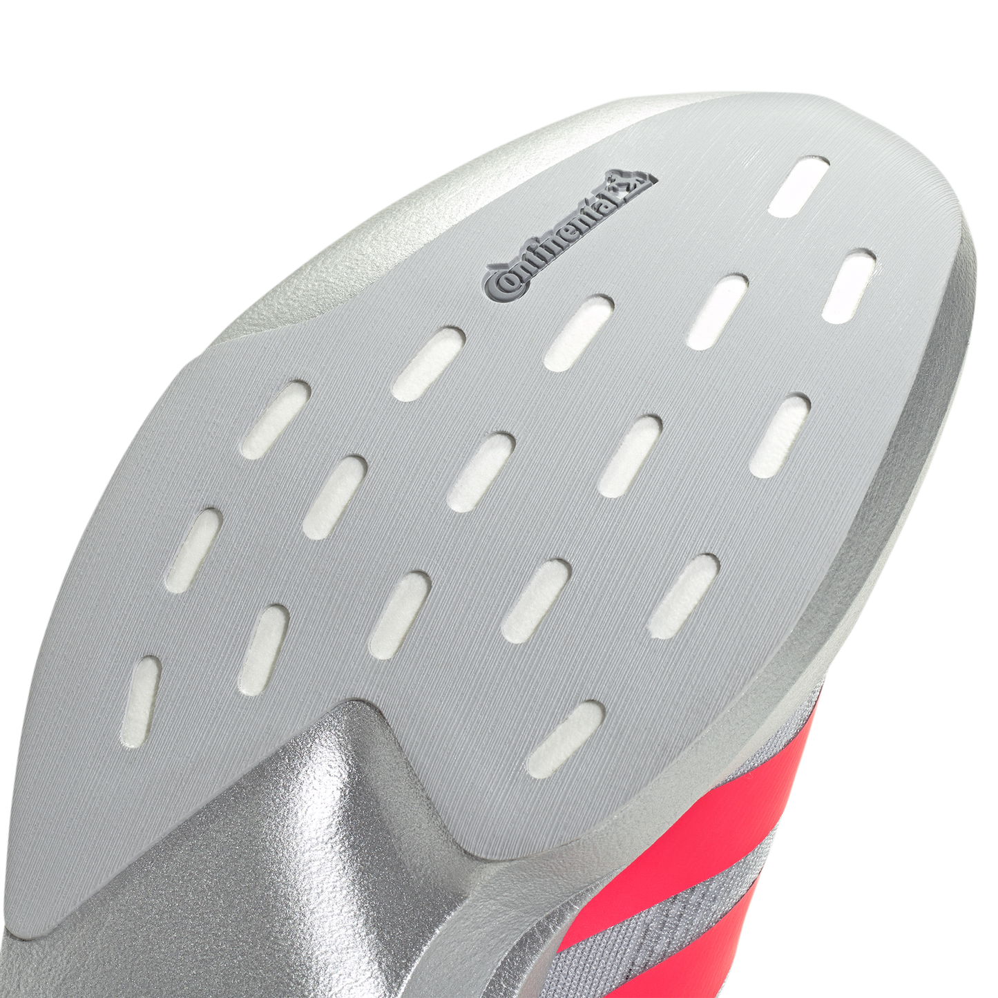 adidas Adizero Evo SL - Women's - Silver Met/Lucid Red/Iron Met