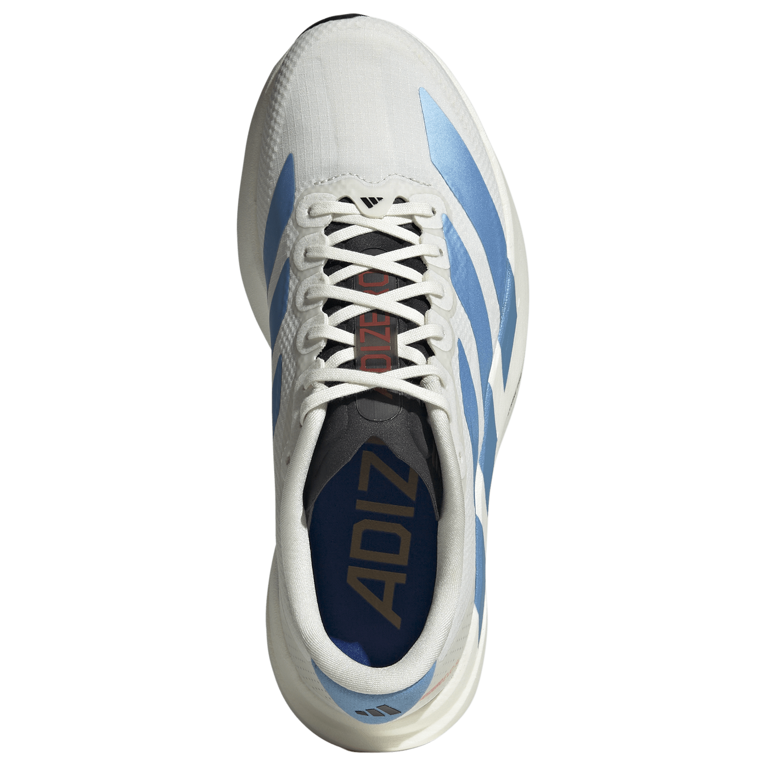 adidas adizero Evo SL Woven - Women's - Off White/Light Blue/Off White